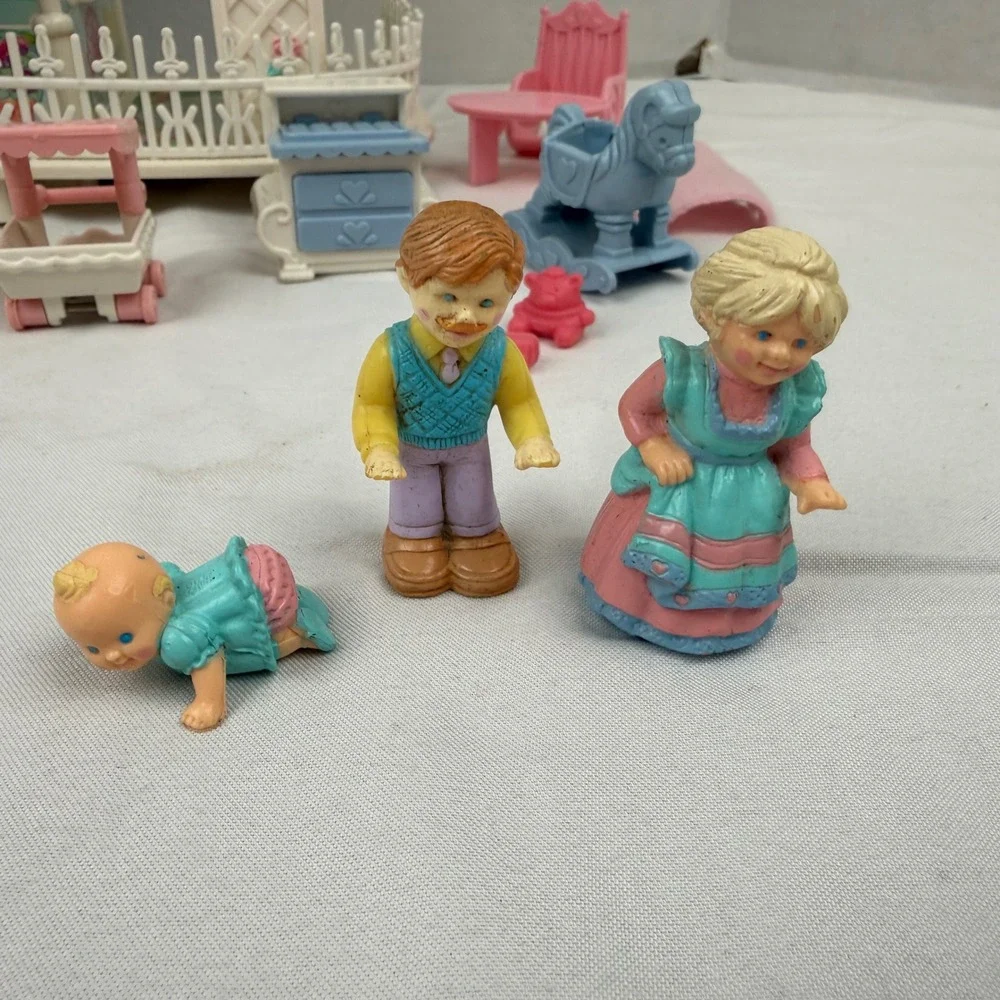 Vintage Fisher-Price Precious Places Baby's Nursery Cottage 5161 Boxed Set 1989